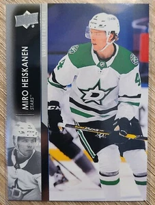 MIRO HEISKANEN 2021-22 UPPER DECK SERIES 1 UD FRENCH VARIATION RARE #58 SP! - Picture 1 of 2