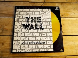 The Wall Live in Berlin LD PAL Laserdisc EX cover EX COLLECTOR ORIGINAL 1990 - Picture 1 of 9