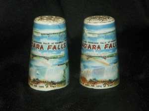 Vintage Niagara Falls Salt and Pepper Shakers Made in Japan - Picture 1 of 4
