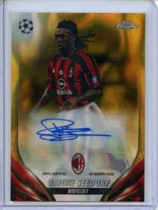 2023-24 Topps Cromo UEFA Clarence Seedorf Oro Lava Autógrafo #CA-CS - Imagen 1 de 2
