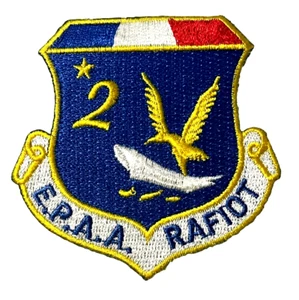 EPAA RAFIOT, 2. SQUAD LUFTWAFFE FLUGSCHULE, FLUGZEUGAUFNÄHER (FN1) FRANZÖSISCH - Bild 1 von 3