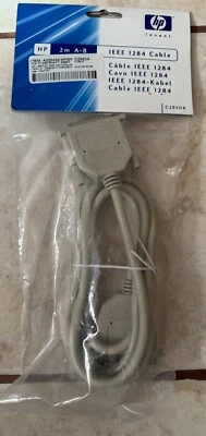HP 6 Foot IEEE 1284 Cable A-B Parallel C2950A - Image 1 of 4