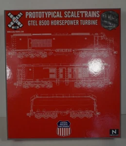 N Scale ScaleTrains SXT30591 Union Pacific GTEL 8500 Turbine Engine #9 NEW/Box - Picture 1 of 3