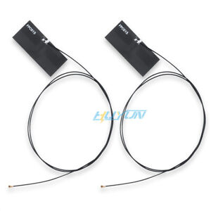 2X MHF4 IPEX wifi Antenna for NGFF M.2 Wifi Card AX210 AX200 9260 8265 9260NGW