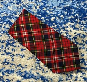 Clan Corbata Galbraith Antigua tartán escocés hecho a Mano Corbata De Lana Pura