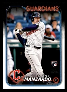 2024 Topps Update #US262 Kyle Manzardo RC Cleveland Guardians Rookie (2I8) - Picture 1 of 6