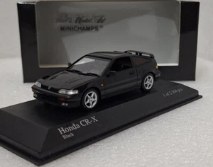 Honda CR-X 1989 Black 1:43 Minichamps 430161527 EXTREMELY RARE!! (3) - Picture 1 of 15