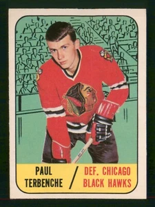 Paul Terbenche RC 1967-68 Topps 67-68 #58 EX 97992 - Bild 1 von 2