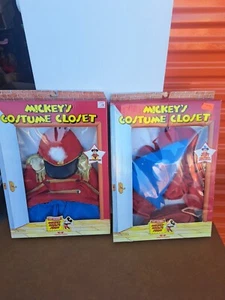 MICKEY'S COSTUME CLOSET BAND LEADER SORCERER'S APPRENTICE TALKING MICKEY MOUSE - Picture 1 of 9