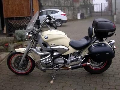 BMW R1200C 1997-2004 MassMoto Double Exhaust Terminal GP1 Carbon x2 - Image 1 of 3