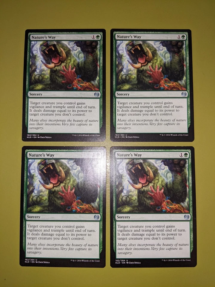Nature's Way x4 Kaladesh 4x Playset Magic the Gathering MTG - Image 1 of 1