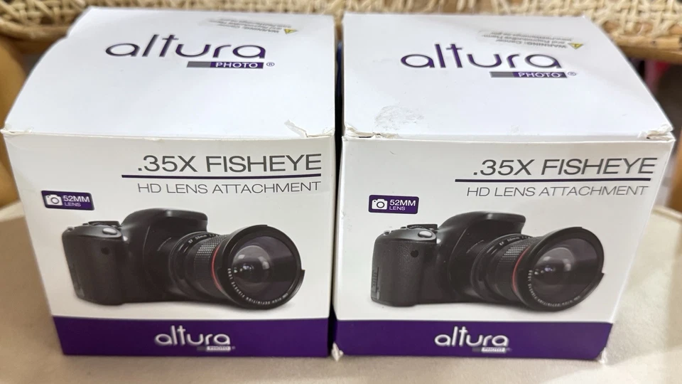 Accesorio de lente Altura .35X ojo de pez HD - 52 mm  Foto 1 de 1