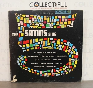 SATINS - SING - MVM 1961 - RNB / DOO WOP CLASSIC *VG+* VINYL LP RECORD 🔥 - Picture 1 of 2
