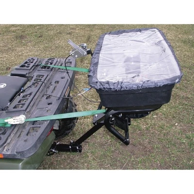 Field Tuff 12 Volt ATV Hitch-Mount Spreader - 125-Lb. Capacity, 16-Gallon Poly - Image 1 of 4