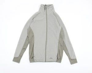 Trespass Women's Grey Soft Shell Jacket Size 10 - Picture 1 of 12