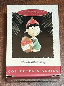 Hallmark Keepsake The Peanuts Gang Lucy Football For Charlie Brown Ornament 1994 - Picture 1 of 2