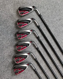 Callaway Razr X HL Iron Set 4-9 75g Regular Flex Graphite Mens RH - Picture 1 of 14