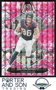 Mosaico Dalton Schultz camuflaje rosa 2024 mosaico Panini #89 Houston Texans - Imagen 1 de 2