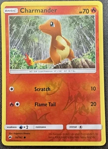 Charmander Burning Shadows 18/147 Reverse Holo Common 2017 Pokemon TCG LP - Picture 1 of 2