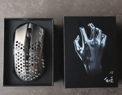 Finalmouse Starlight Pro TenZ Medium Wireless Gaming Mouse Magnesium 42g Used JP - Image 1 of 4