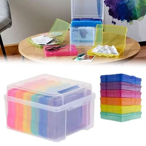 5x7 Picture Album Organizer Jumbo Photo Storage Box Container Craft Case - Picture 1 of 10