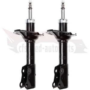 Par de conjuntos de puntal amortiguador delantero izquierdo y derecho para Toyota Echo 2000-2005 1,5 L - Imagen 1 de 5