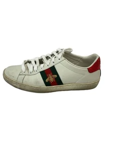 GUCCI Low Cut Sneaker 36.5 WHT 431942 Used - Picture 1 of 5
