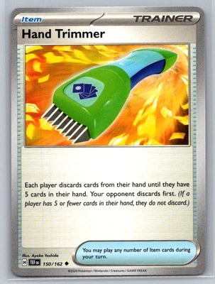 Hand Trimmer #150/162 SV05: Temporal Forces Uncommon - Pokemon Cards D80 - Image 1 of 2