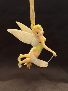 4” Unique “Taking Flight” Tinker Bell Christmas Ornament - Picture 1 of 11