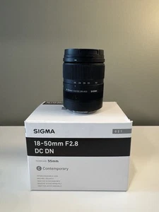Sigma 18-50mm f/2.8 DC DN Contemporary Zoom Lens for Sony E APS-C Cameras - Picture 1 of 4