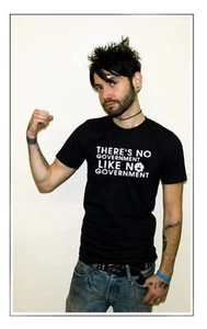 Camiseta There’s No Government Like No Gov Anarchy USA - Imagen 1 de 18