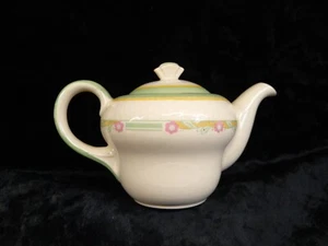 NEWHALL Hanley Staffs Richmond 1105 Vintage Art Nouveau Teapot 1930 Hand painted - Picture 1 of 10