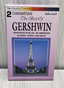 The Best of Gershwin: Rhapsody In Blue An American In Paris - 2 Cassette Tapes - Picture 1 of 6