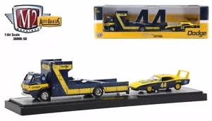 1:64 M2 Machines AUTO-HAULERS 50* 1966 Dodge L600 Ramp Truck w/1969 Daytona NIB - Picture 1 of 1