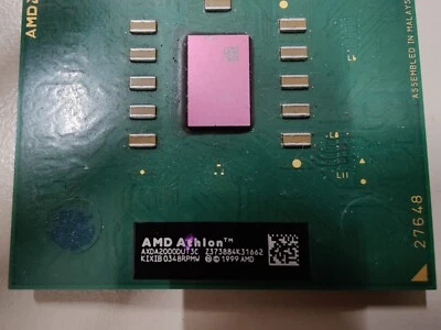 CPU Athlon XP 2000+ Socket A Bus 266 MHz Frequenza 1667 Mhz - Immagine 1 di 3