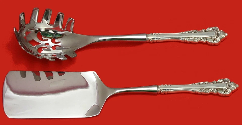 Medici New by Gorham Sterling Silver Italian Pasta Server Set 2pc HHWS Custom - Image 1 of 1