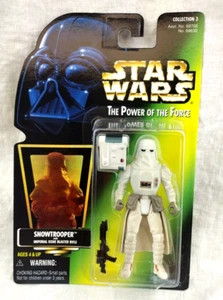 Kenner Star Wars 1997 POTF The Power of the Force Snowtrooper with Blaster Rifle - Picture 1 of 2