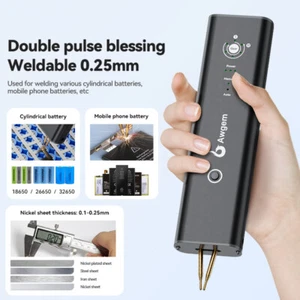Portable Spot Welder 18650 Battery Pack Handheld Welding Machine / Nickel Strip - Imagen 1 de 19