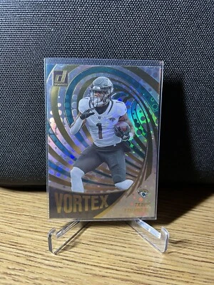 2023 Panini Donruss - Vortex #VOR-15 Travis Etienne Jr. - Image 1 of 2