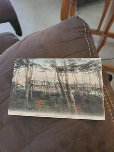 Kaihin-In Hotel Kamakura Japan Tinted Colored Postcard - Picture 1 of 2