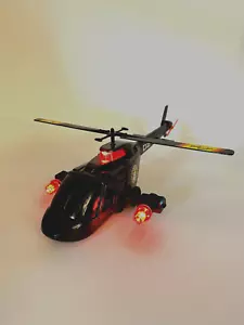 Par de helicópteros de policía Black Thunder a batería de colección con caja - Imagen 1 de 10