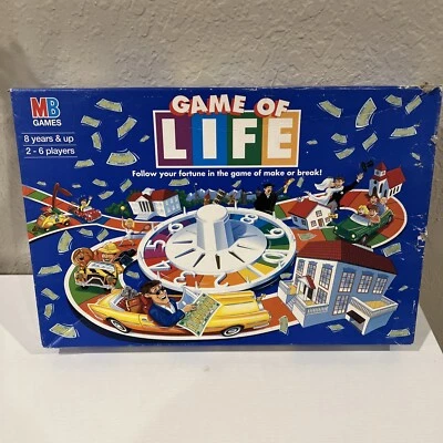 GAME OF LIFE RARE VINTAGE UK RELEASE VERSION EDITION 1997 2004 100% COMPLETE HTF - Image 1 of 4