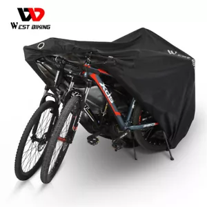 WEST BIKING Impermeable Lluvia A Prueba de Polvo Motocicleta Bicicleta Cubierta Protectora - Imagen 1 de 12