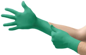 Ansell TouchNTuff 92-600 Nitril Einweghandschuhe chemikalienbeständig (Box 100) - Bild 1 von 3