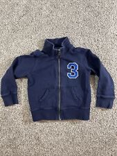 Baby Toddler Boy Carter’s Zipper Sweater Sz 4T Blue