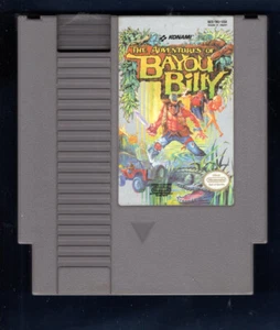 The Adventures of BAYOU BILLY (Nintendo) 1989 cartucho de juego solo usado - Imagen 1 de 2