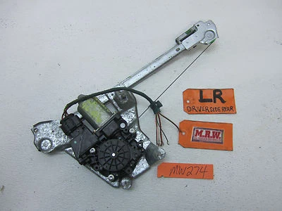 WINDOW MOTOR REGULATOR DOOR GLASS CABLE TRACK DRIVER LEFT REAR LR fit AUDI S6 A6 - Image 1 of 3