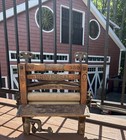 Antique Wood Horse Shoe Clothes Wringer Universal Advertising Patented 1899