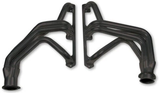 NEW FLOWTECH LONG TUBE HEADERS,BLACK,1.625" TUBES,3" COLLECTORS,72-74 JEEP CJ5 - Image 1 of 1