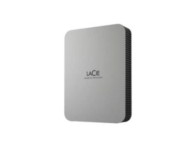 LaCie Mobile Drive STLP5000400 5TB USB-C Portable Hard Drive Moon Silver - Image 1 of 4